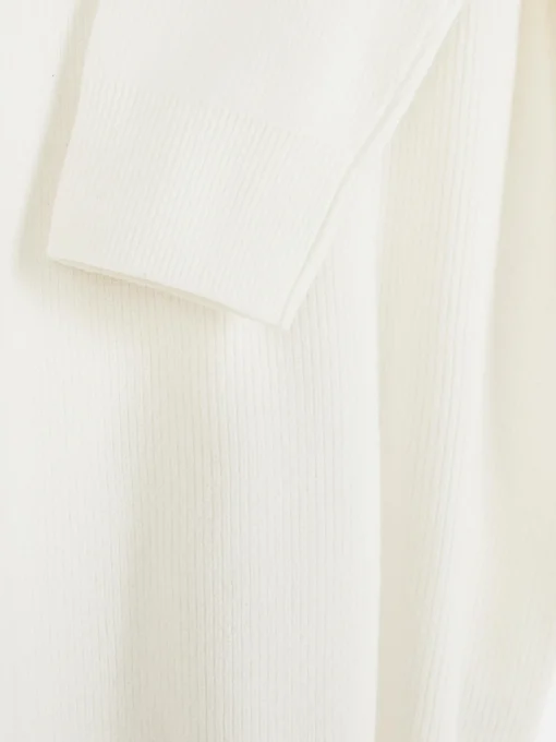 Ribbed Crew Neck Sweater