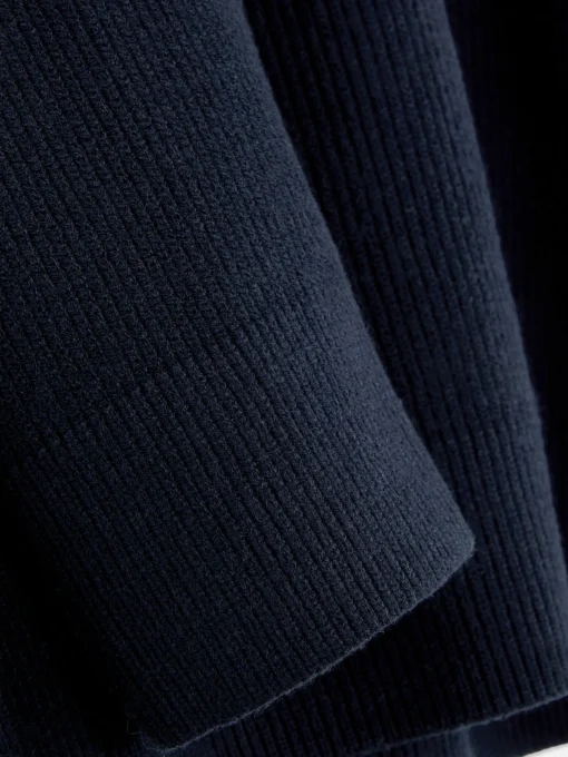 Ribbed Crew Neck Sweater