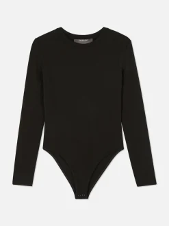 Ribbed Long Sleeve Bodysuit
