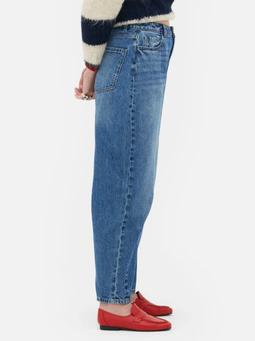 Rita Ora Acid Wash Barrel Jeans