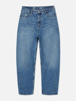 Rita Ora Acid Wash Barrel Jeans
