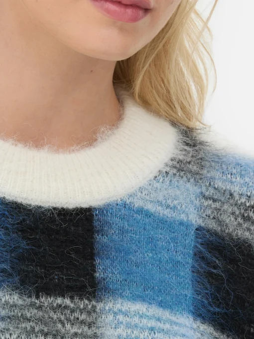 Rita Ora Brushed Check Pullover