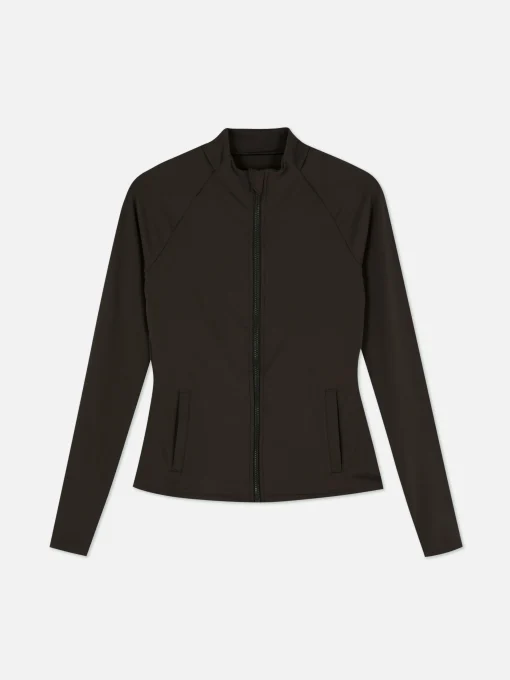 Rita Ora Buttery Soft Zip Sports Jacket