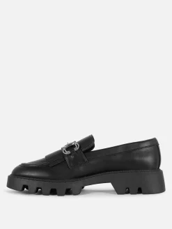 Rita Ora Chunky Kiltie Loafers