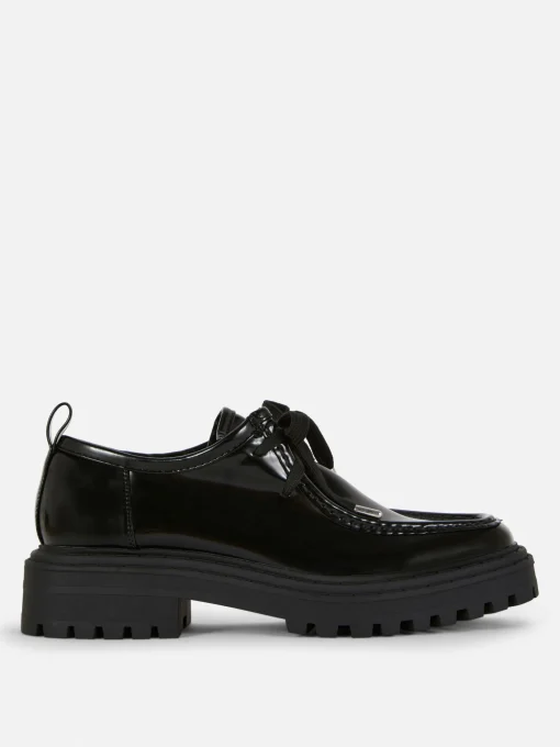 Rita Ora Chunky Lace-Up Loafers
