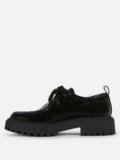 Rita Ora Chunky Lace-Up Loafers