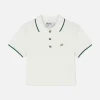 Rita Ora Cropped Polo Shirt