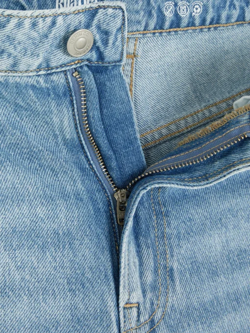 Rita Ora Denim Bermuda Shorts