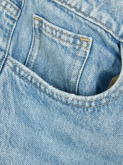 Rita Ora Denim Bermuda Shorts