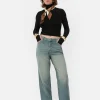 Rita Ora Roll Neck Long Sleeve Top