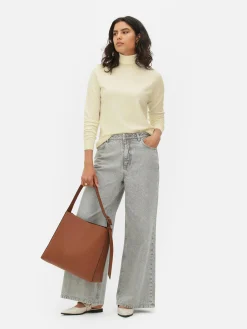 Roll Neck Long Sleeve Top