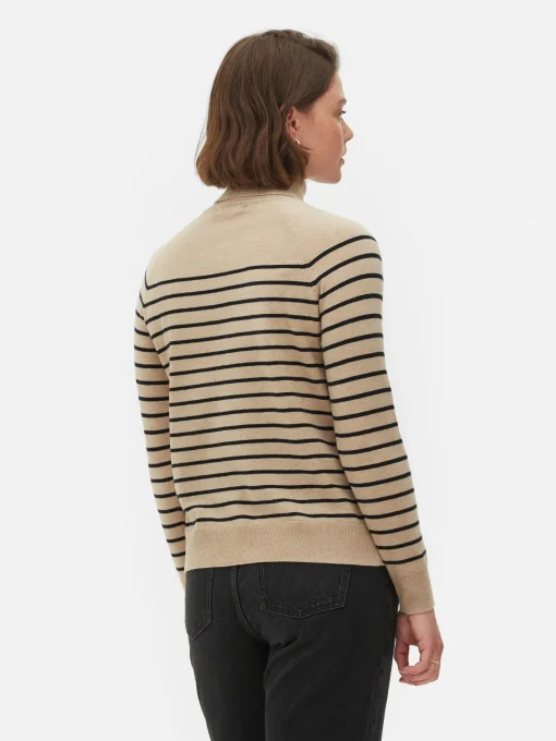 Roll Neck Long Sleeve Top