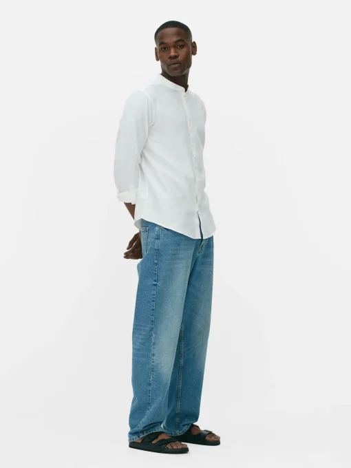 Roll-Sleeve Shirt