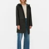 Rubberized Hooded Raincoat
