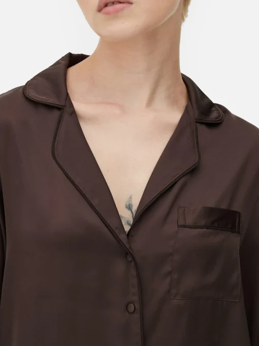 Satin Pajama Shirt