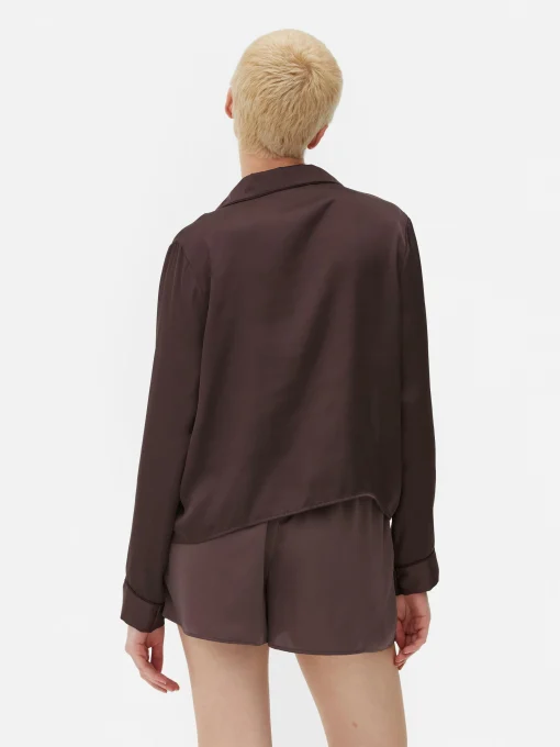 Satin Pajama Shirt