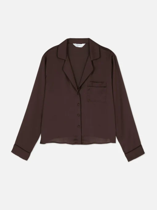 Satin Pajama Shirt
