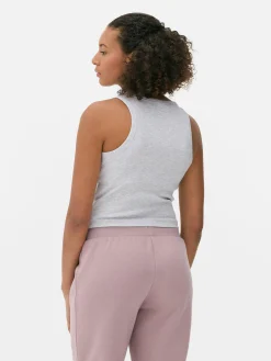 Scoop Neck Tank With Built-In Bra