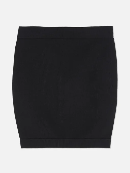 Seamfree Ribbed Mini Skirt