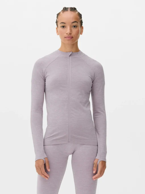 Seamless Zip Workout Jacket