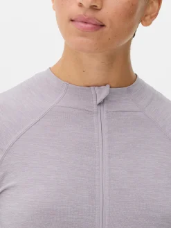 Seamless Zip Workout Jacket