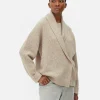 Shawl Button Wrap Cardigan