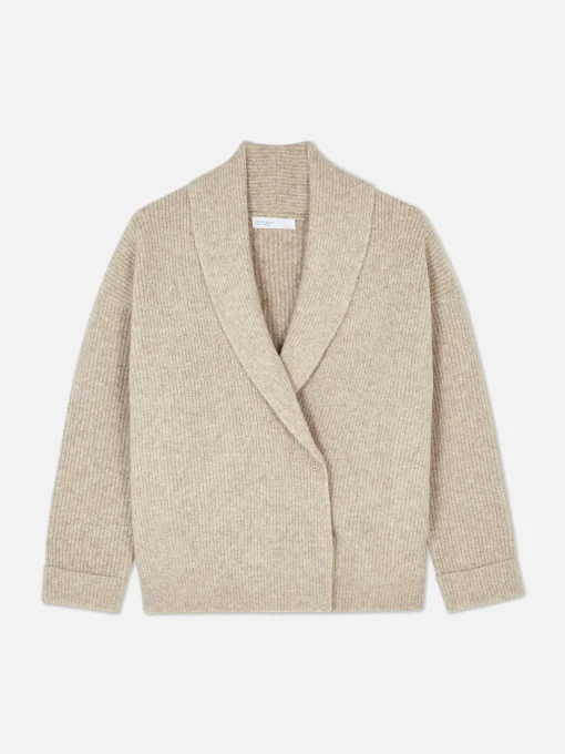 Shawl Button Wrap Cardigan