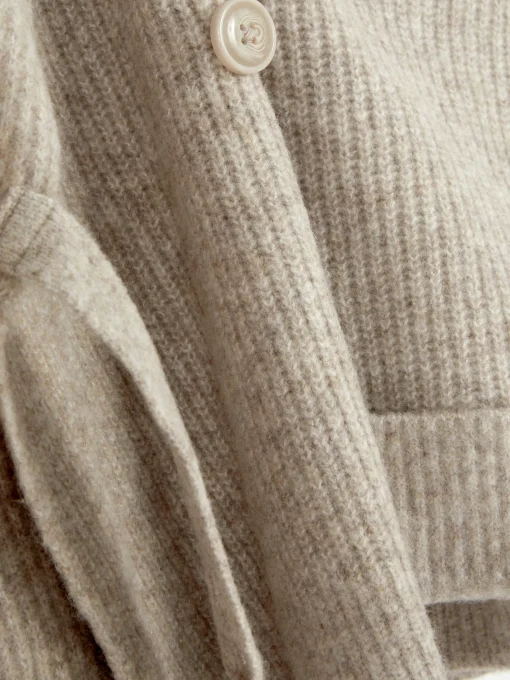 Shawl Button Wrap Cardigan