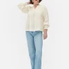 Shirred Smock Blouse