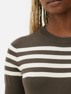 Short Sleeve Knit Top