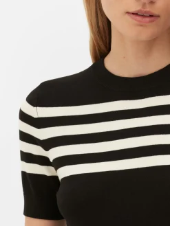 Short Sleeve Knit Top