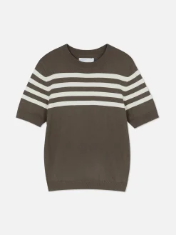 Short Sleeve Knit Top
