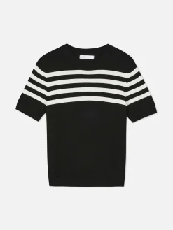 Short Sleeve Knit Top