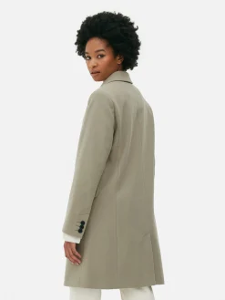 Single-Breasted Overcoat