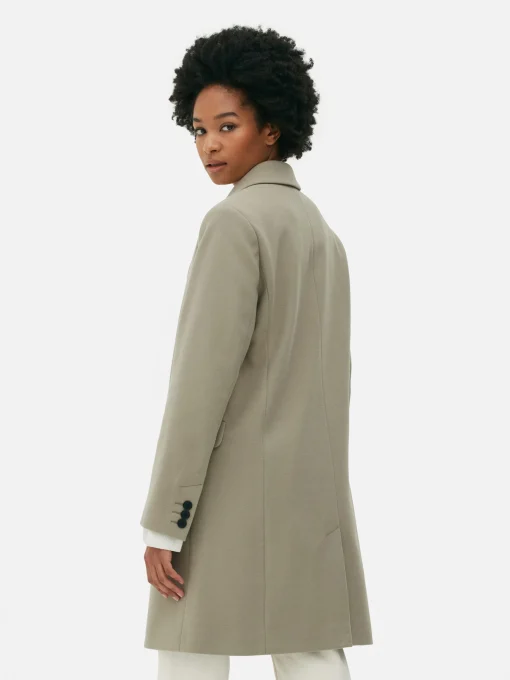Single-Breasted Overcoat