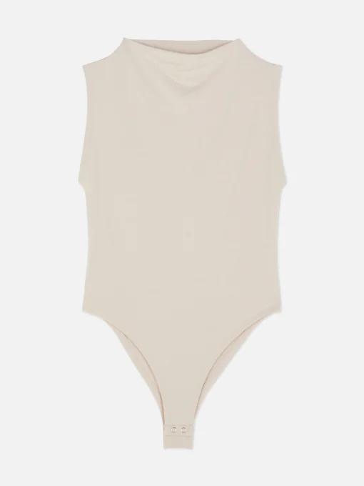 Sleeveless High Neck Bodysuit