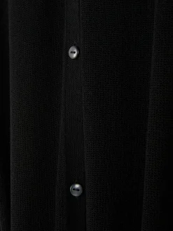 Sleeveless Long Cardigan