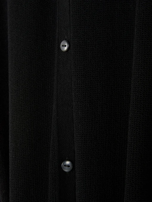 Sleeveless Long Cardigan