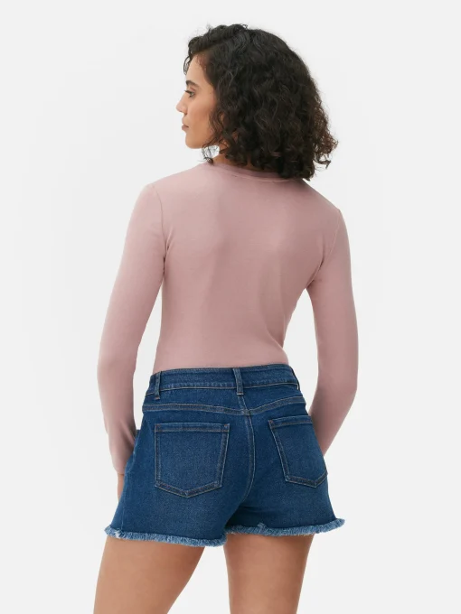 Soft Touch Ribbed Bodysuit