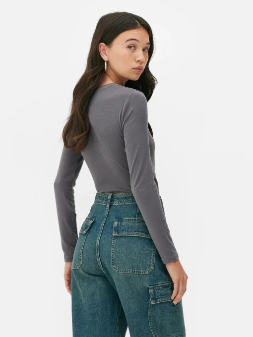 Soft Touch Ribbed Bodysuit