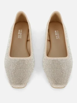 Square Toe Studded Slip-Ons
