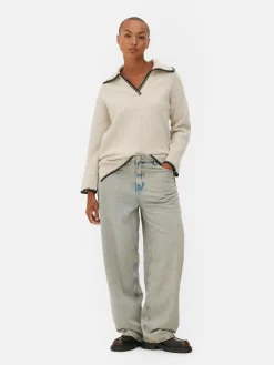 Stitch Collar Sweater