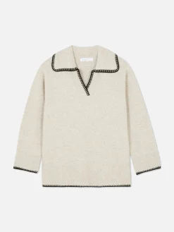 Stitch Collar Sweater