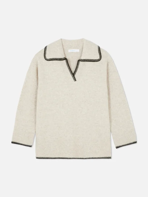 Stitch Collar Sweater