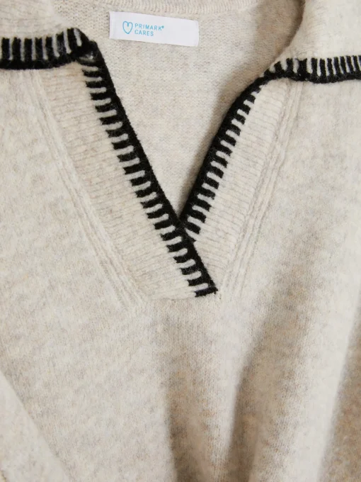 Stitch Collar Sweater