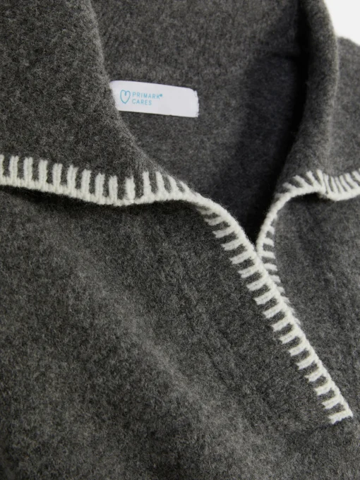 Stitch Collar Sweater