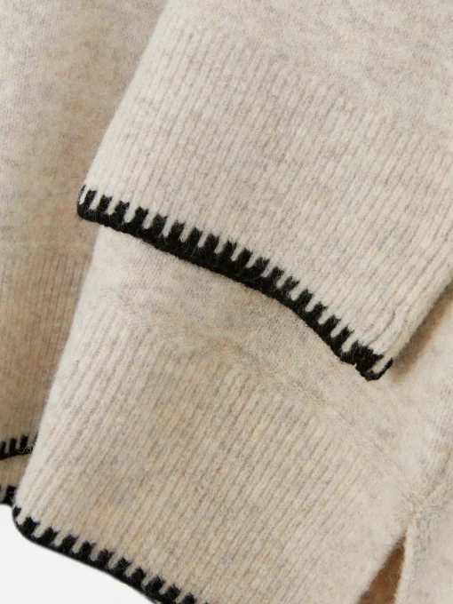 Stitch Collar Sweater