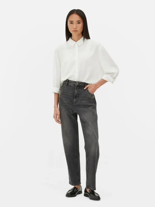 Straight Leg Slim Jeans