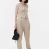 Straight Leg Tailored Pants
