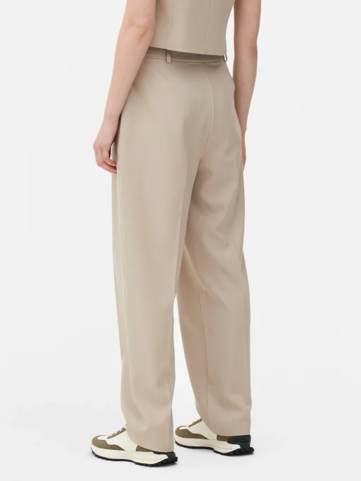 Straight Leg Tailored Pants